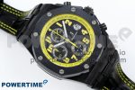 Royal Oak Offshore ‘Bumble Bee’ APF Best Edition on Black Rubber Strap A3126 - Image 3