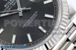 DayDate 40 228238 ARF 904L Steel Grey Stick Dial on President Bracelet VR3255 - Image 5