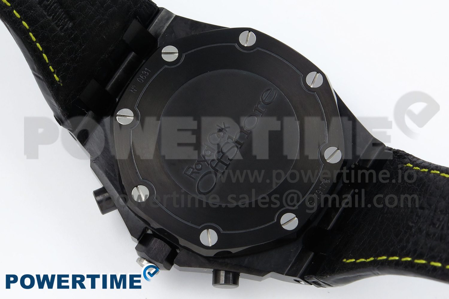 Royal Oak Offshore ‘Bumble Bee’ APF Best Edition on Black Rubber Strap A3126 - Image 8