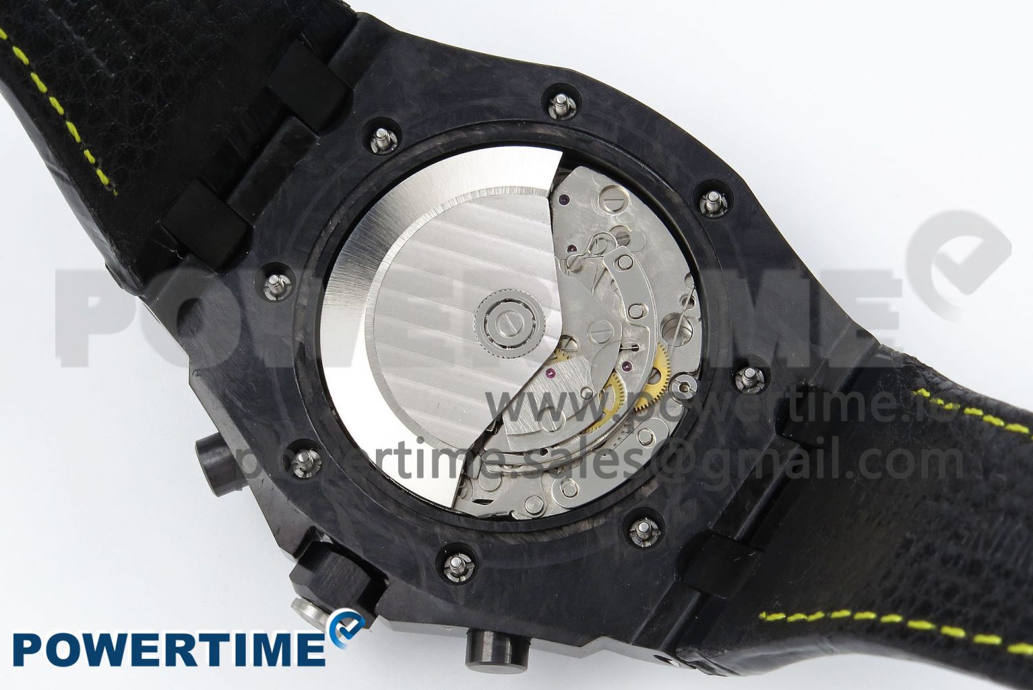 Royal Oak Offshore ‘Bumble Bee’ APF Best Edition on Black Rubber Strap A3126 - Image 9