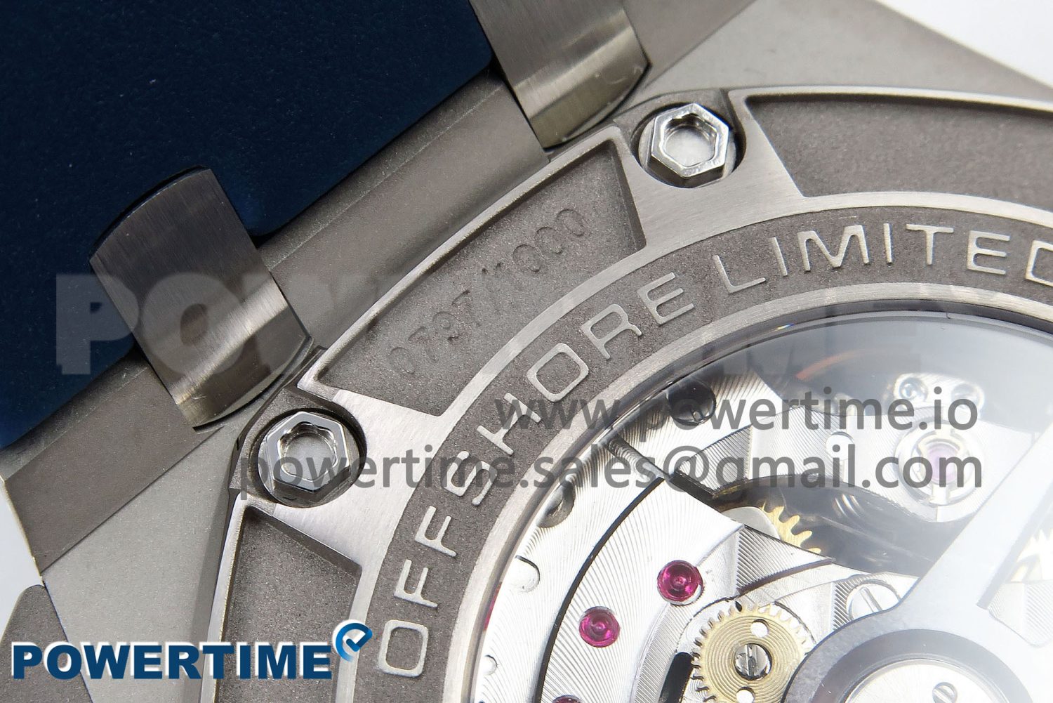 Royal Oak Offshore Schumacher APF Best Edition Gray/Blue Dial on Blue Rubber Strap A3126 - Image 10
