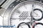 2023 Daytona 126500 AR+F 1:1 Best Edition 904L SS Case and Bracelet White Dial SA4131 - Image 4