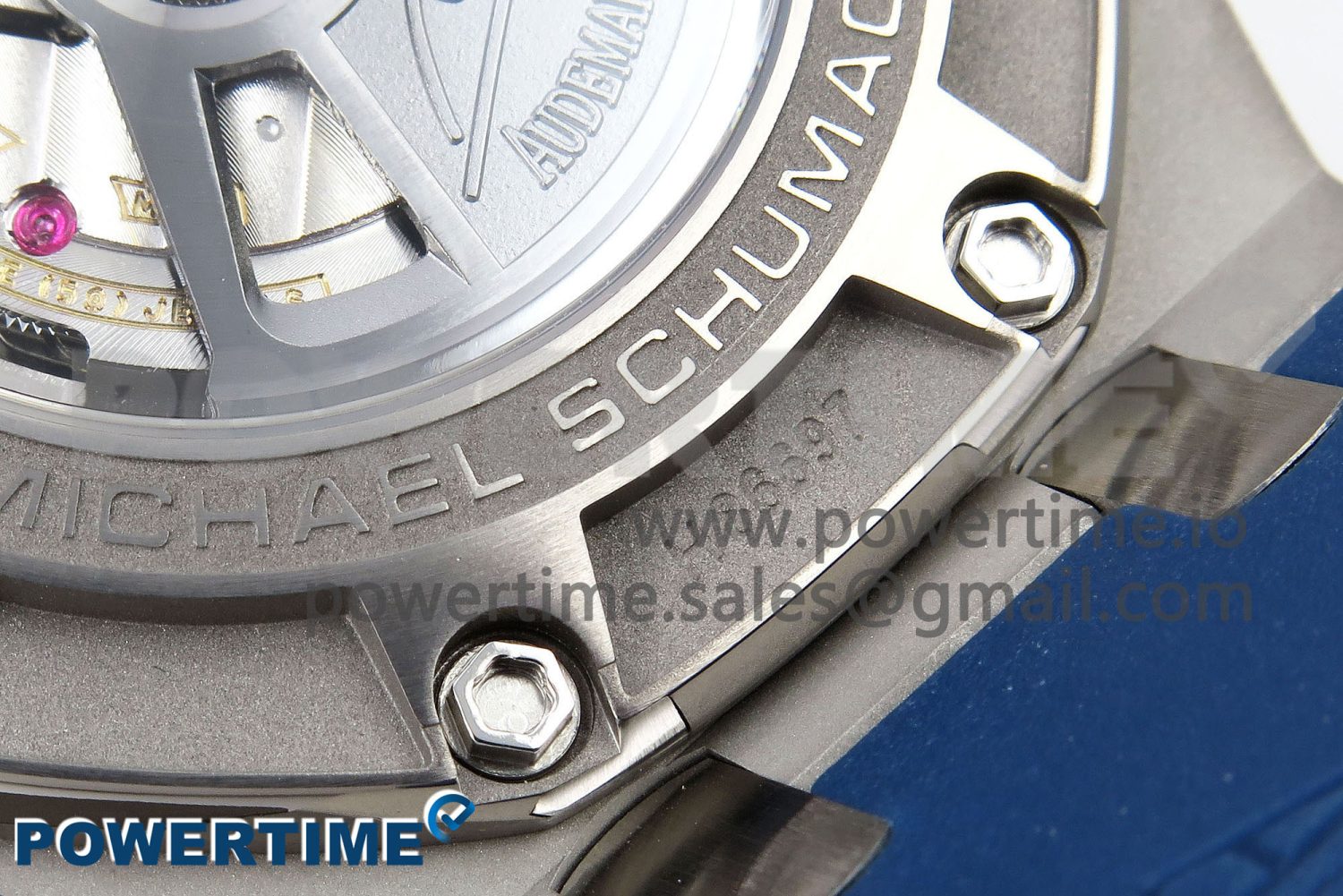 Royal Oak Offshore Schumacher APF Best Edition Gray/Blue Dial on Blue Rubber Strap A3126 - Image 11