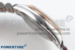 DateJust 36 126231 APF 1:1 Best Edition 904L Steel Brown Sitck Dial on SS/RG Jubilee Bracelet VR3235 - Image 7