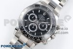 2023 Daytona 126500 AR+F 1:1 Best Edition 904L SS Case and Bracelet Black Dial SA4131 - Image 2