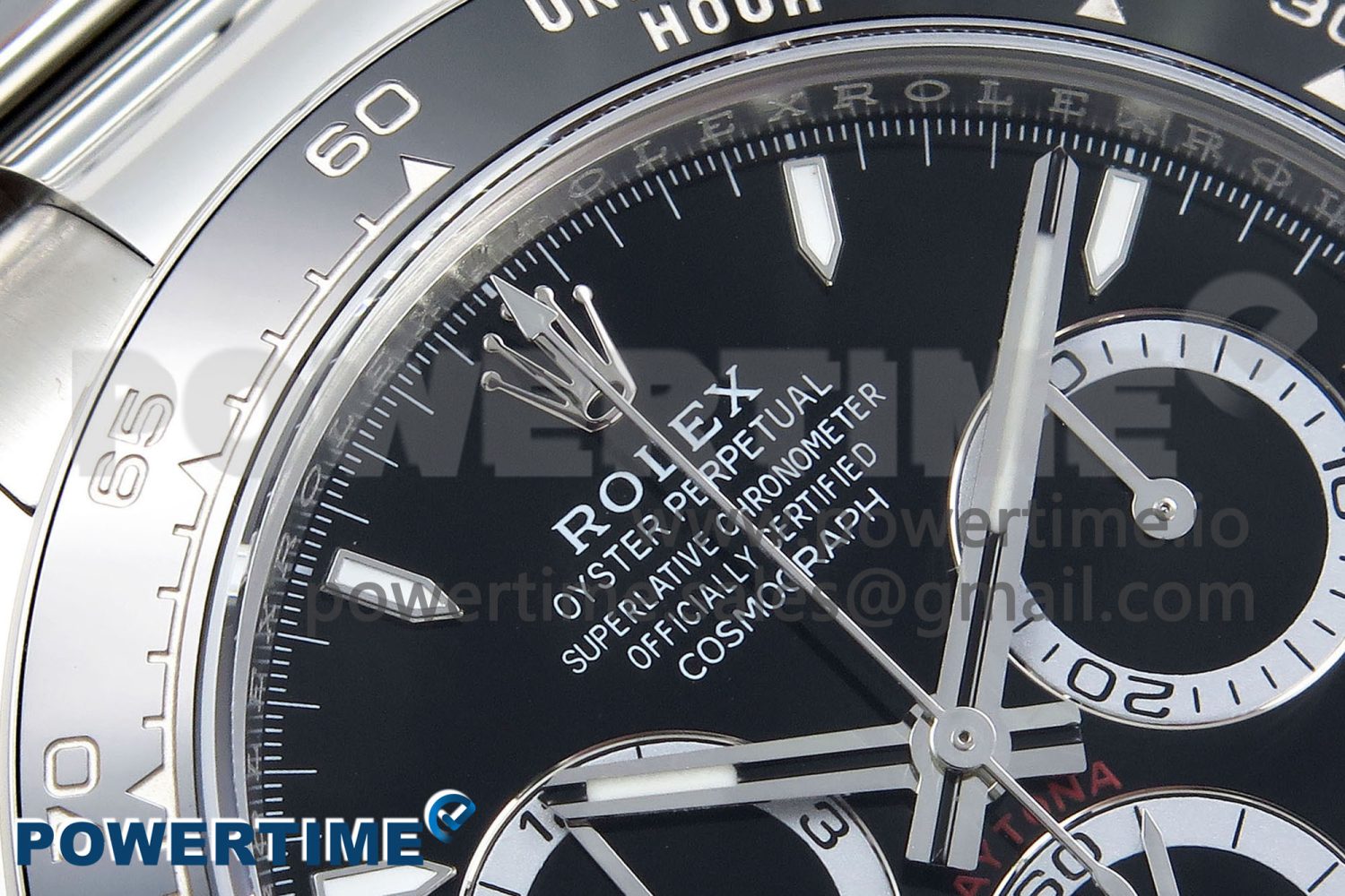 2023 Daytona 126500 AR+F 1:1 Best Edition 904L SS Case and Bracelet Black Dial SA4131 - Image 4
