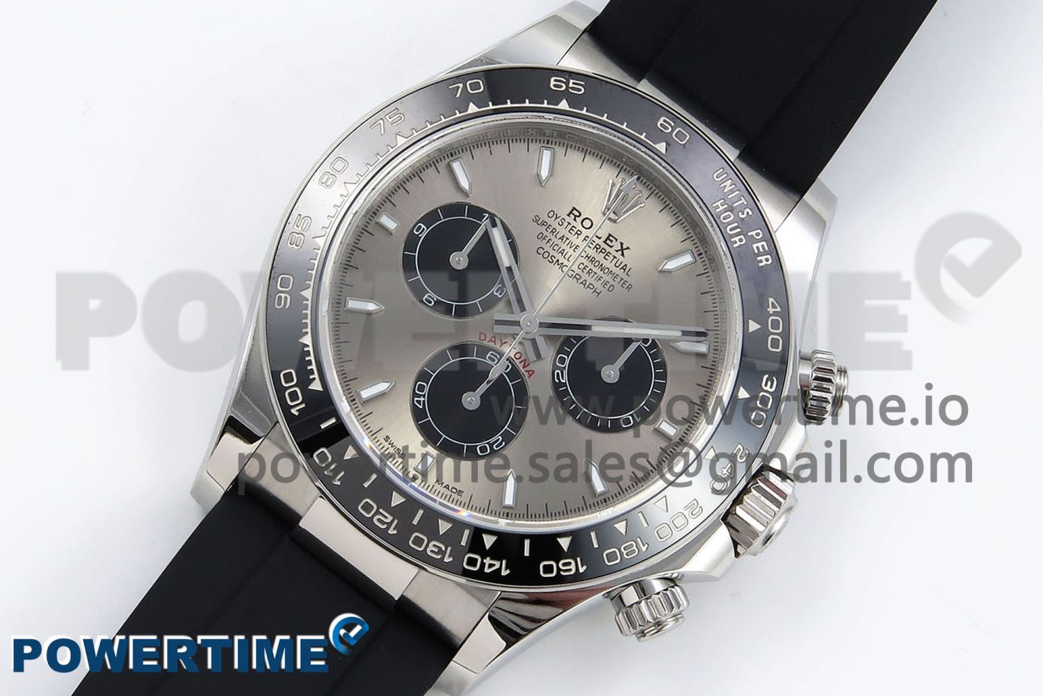 2023 Daytona 126519 AR+F 1:1 Best Edition Gray Dial on Oysterflex Strap SA4131 - Image 2