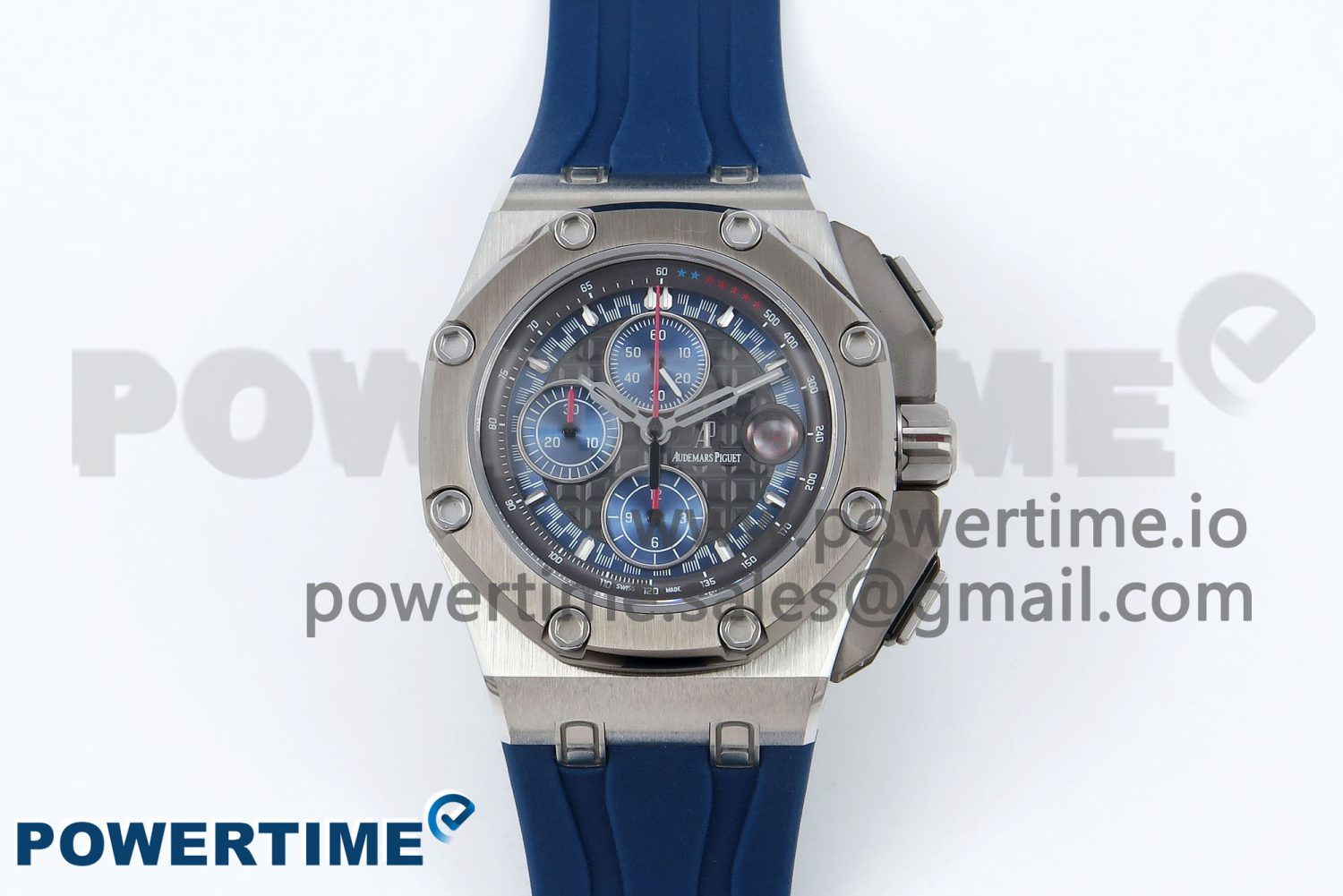 Royal Oak Offshore Schumacher APF Best Edition Gray/Blue Dial on Blue Rubber Strap A3126 - Image 1