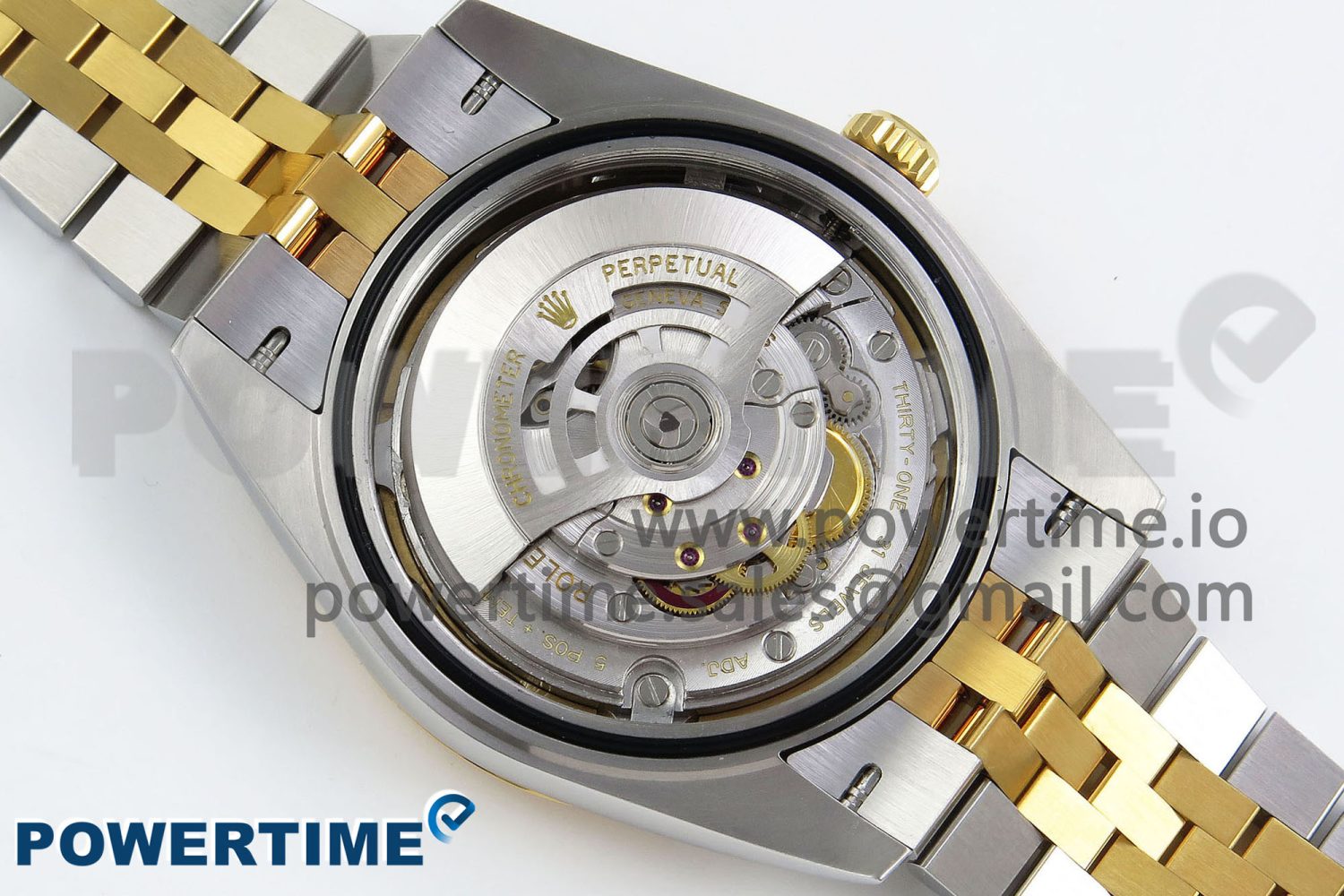 DateJust 41 126333 Clean 1:1 Best Edition 904L Steel YG Stick Dial on SS/YG Jubilee Bracelet VR3235 - Image 9