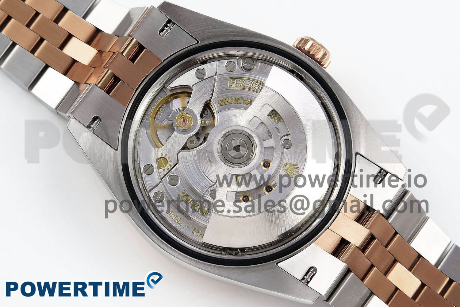 DateJust 36 126231 APF 1:1 Best Edition 904L Steel Gray Dial Green Roman on SS/RG Jubilee Bracelet VR3235 - Image 9
