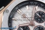 Royal Oak Offshore 43mm RG APF Best Edition Silver Dial on Black Rubber Strap A4401 - Image 4
