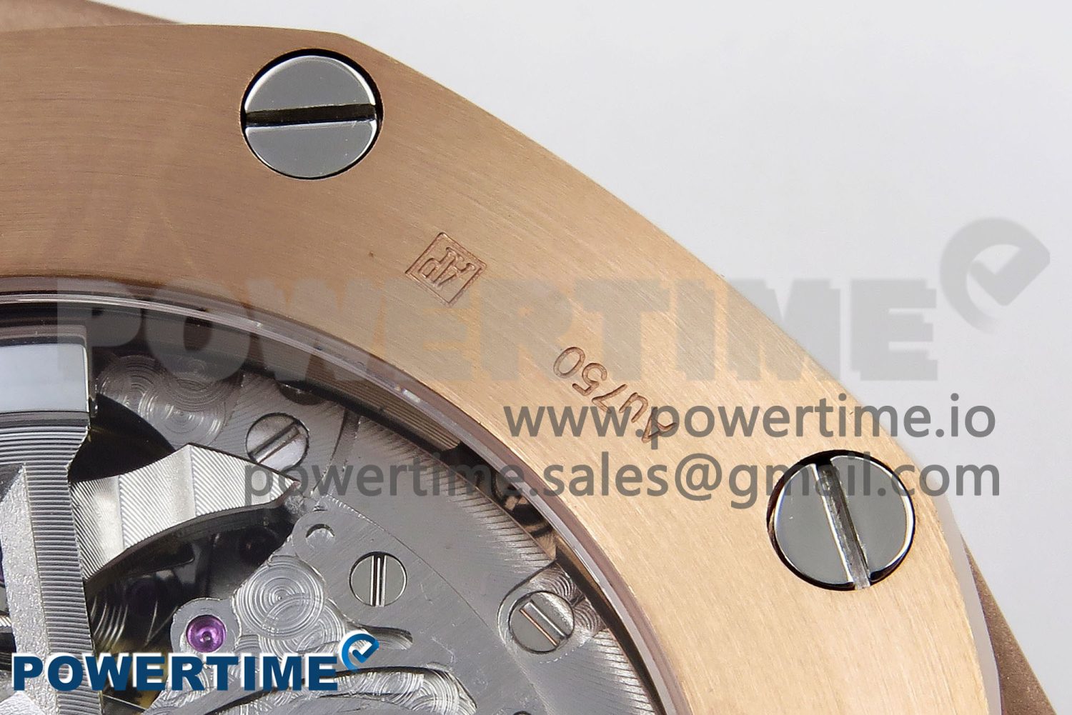 Royal Oak Offshore 43mm RG APF Best Edition Silver Dial on Black Rubber Strap A4401 - Image 11