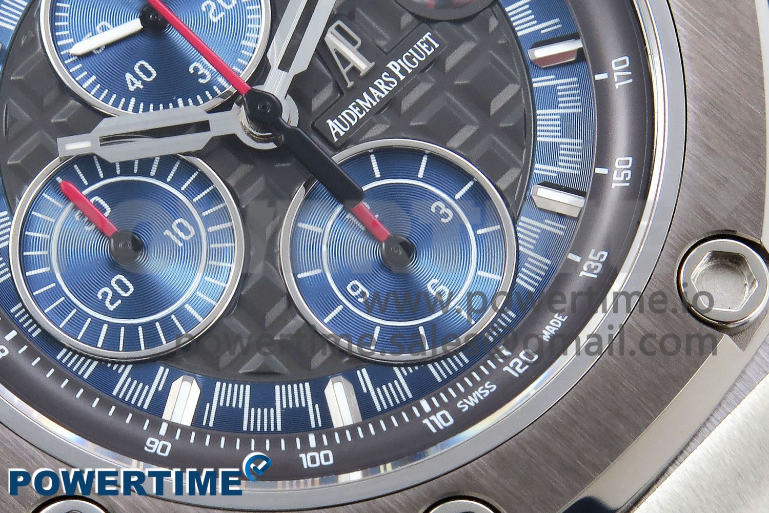 Royal Oak Offshore Schumacher APF Best Edition Gray/Blue Dial on Blue Rubber Strap A3126 - Image 5