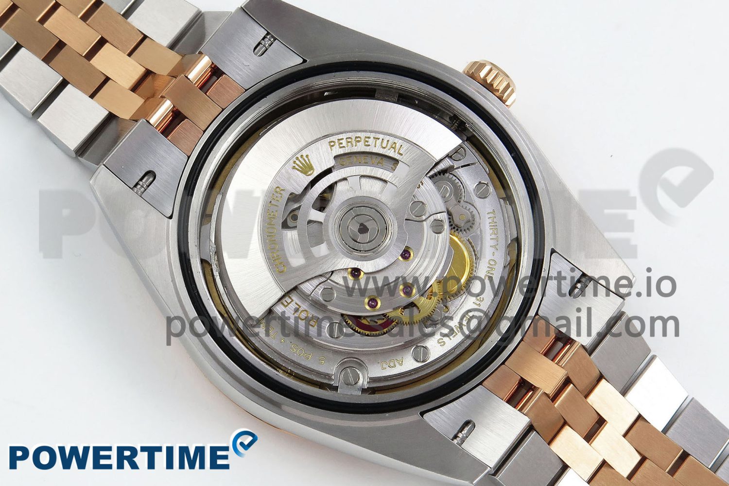 DateJust 41 126331 Clean 1:1 Best Edition 904L Steel RG Diamonds Dial on SS/RG Jubilee Bracelet VR3235 - Image 9