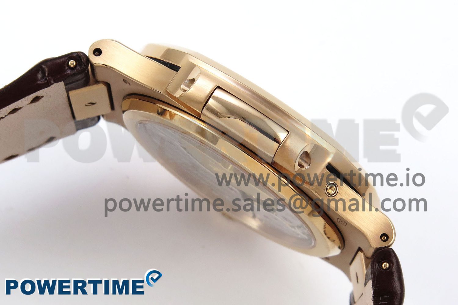 Nautilus 5712 SS PPF 1:1 Best Edition Brown Dial on Brown Leather Strap A240 Super Clone V2 - Image 7