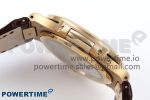 Nautilus 5712 SS PPF 1:1 Best Edition Brown Dial on Brown Leather Strap A240 Super Clone V2 - Image 7
