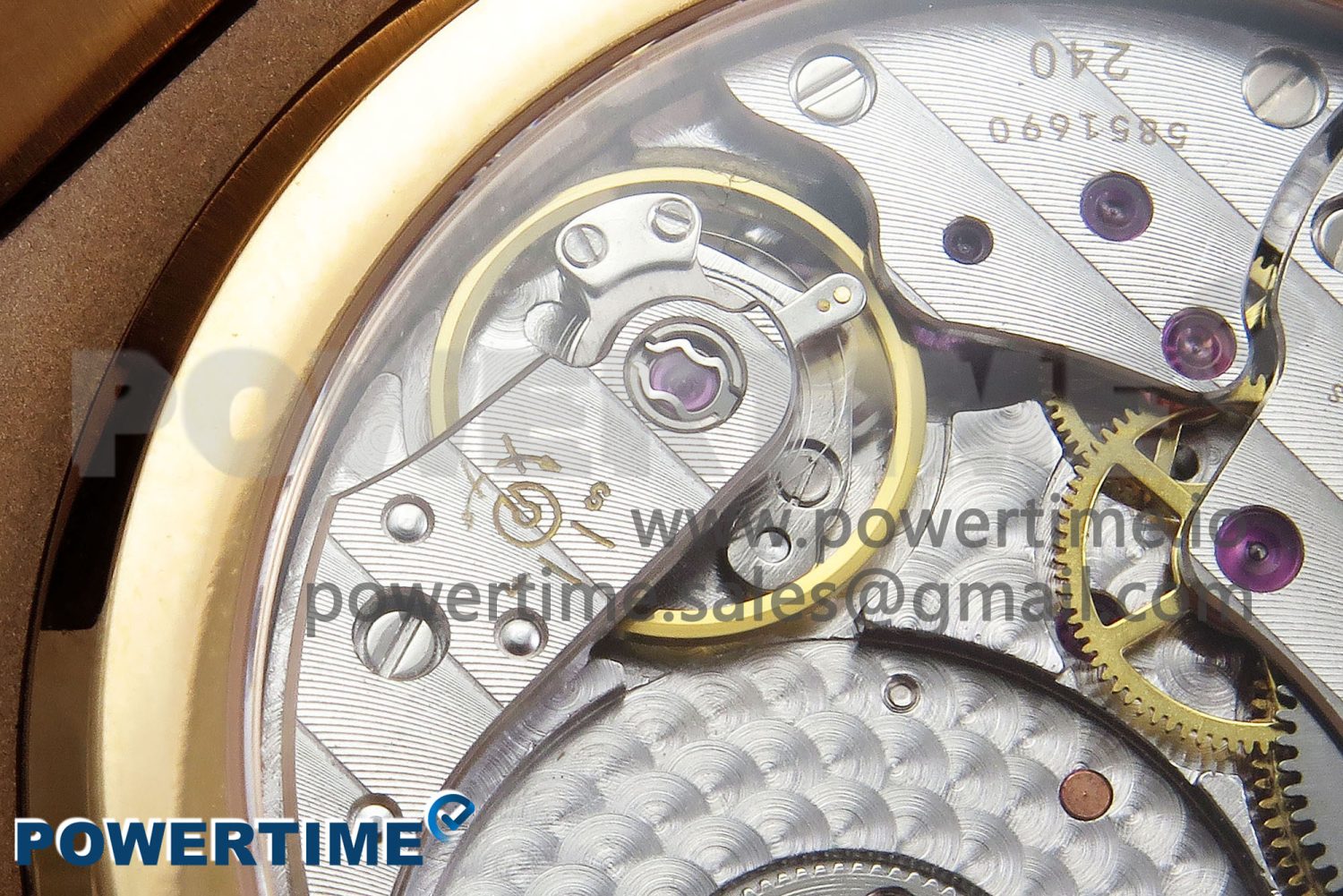 Nautilus 5712 SS PPF 1:1 Best Edition Brown Dial on Brown Leather Strap A240 Super Clone V2 - Image 9