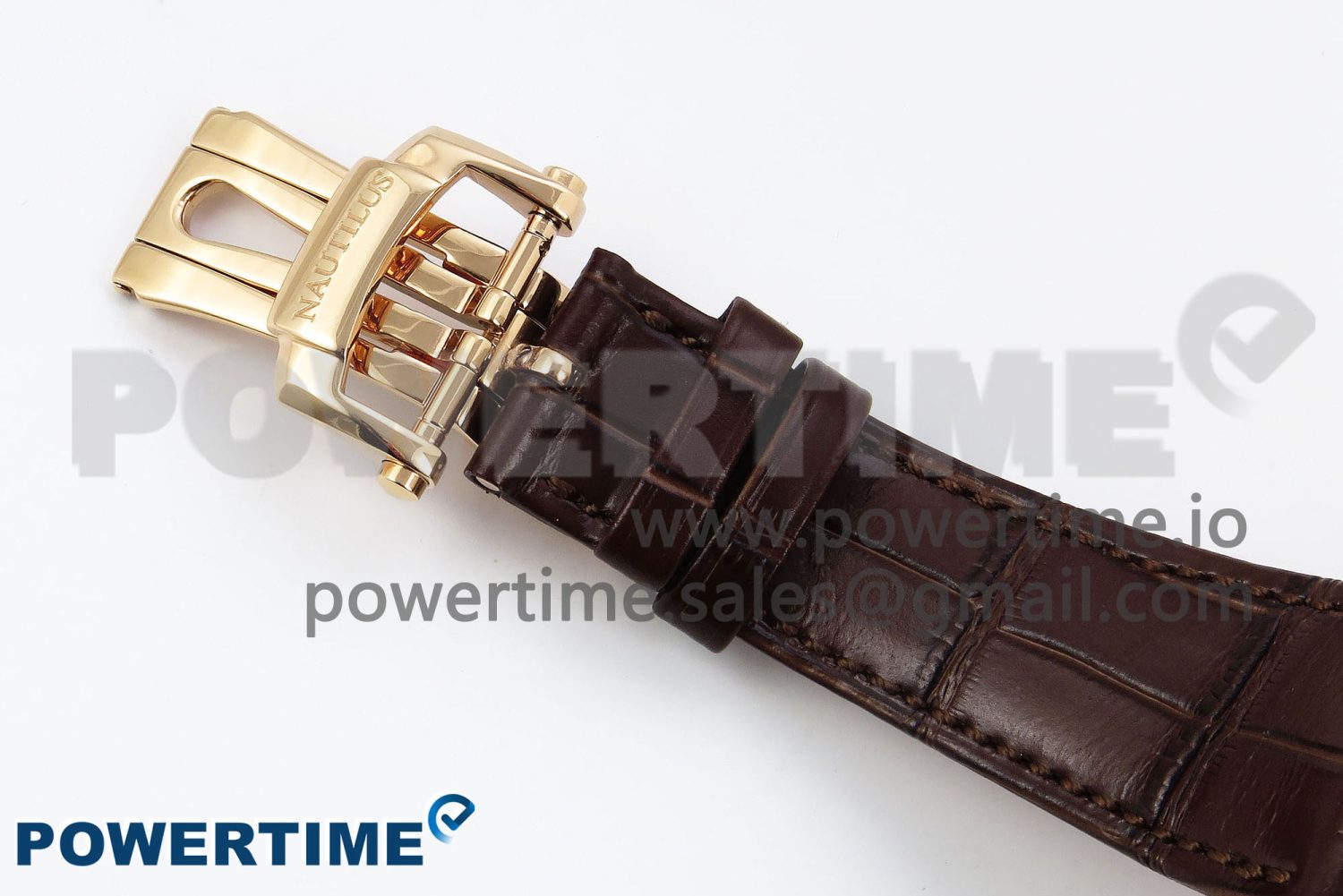 Nautilus 5712 SS PPF 1:1 Best Edition Brown Dial on Brown Leather Strap A240 Super Clone V2 - Image 11