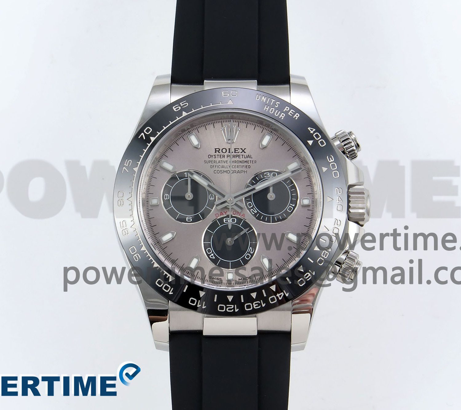 Daytona 116519 Clean 1:1 Best Edition 904L SS Case and Bracelet Gray Dial SA4130 V2
