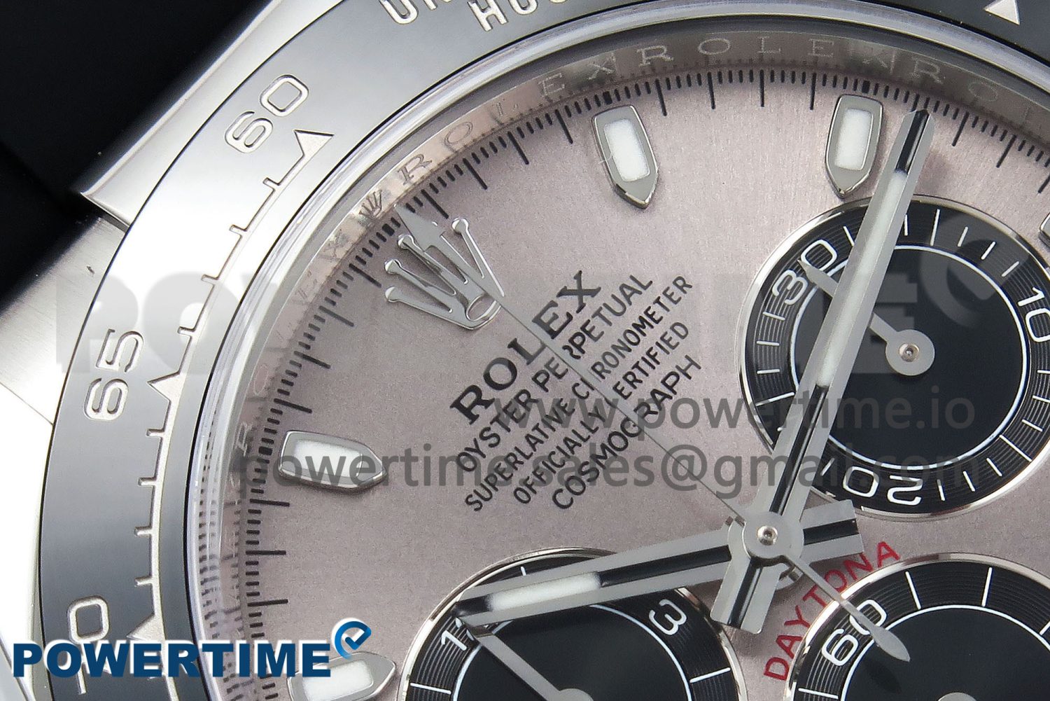 Daytona 116519 Clean 1:1 Best Edition 904L SS Case and Bracelet Gray Dial SA4130 V2 - Image 4
