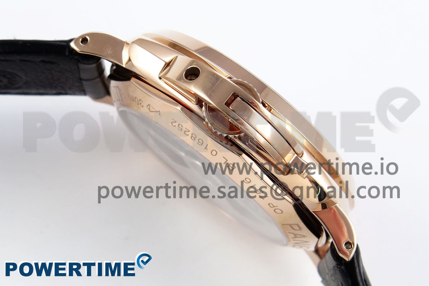PAM1336 Luminor Due 42mm VSF Best Edition White Dial on Leather Strap P900 Clone - Image 6