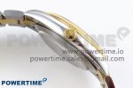 DateJust 41 126333 Clean 1:1 Best Edition 904L Steel Gray Dial Green Roman Marker on SS/YG Oyster Bracelet VR3235 - Image 6
