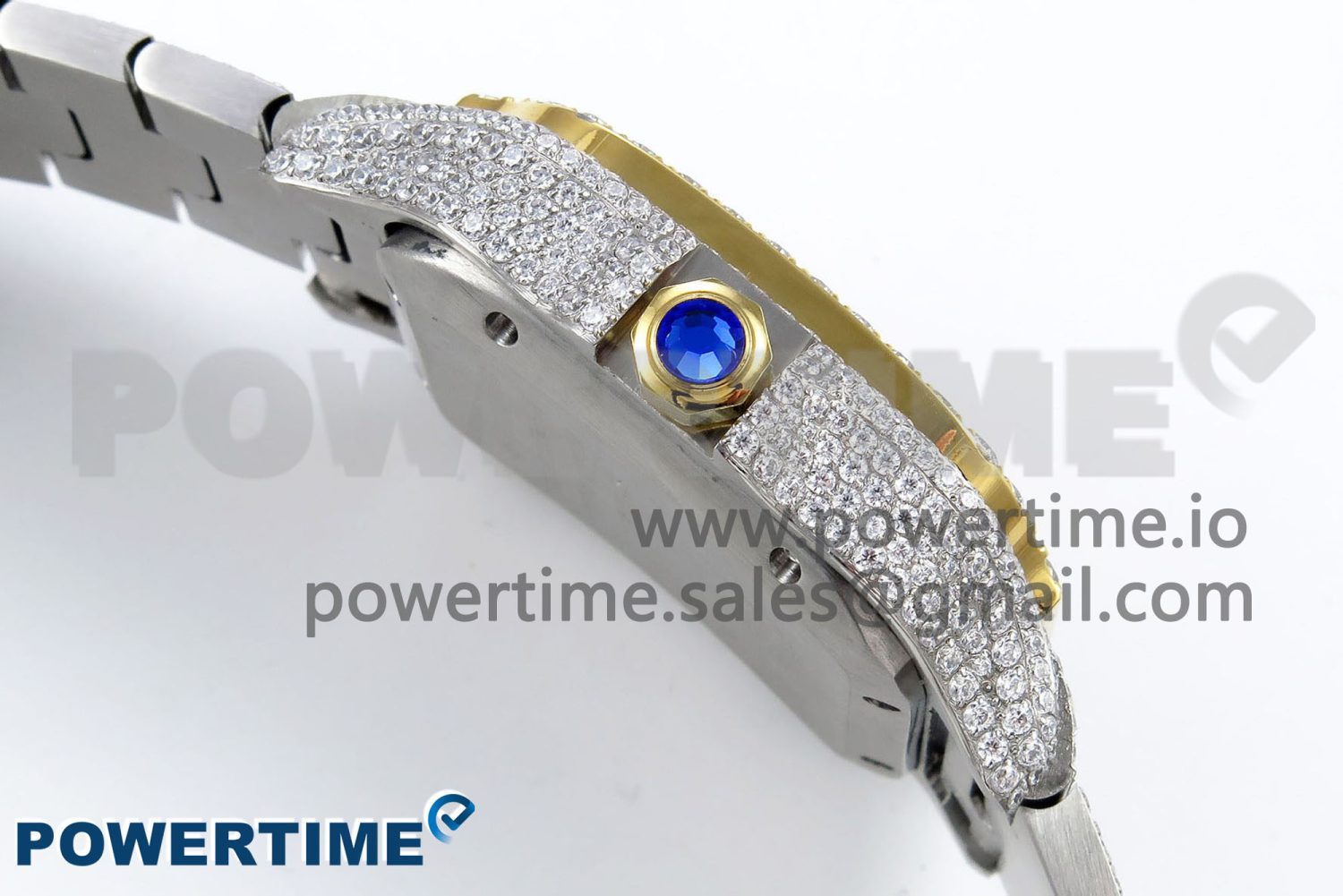 Santos De 40mm TWF 1:1 Best Edition YG Dial 904L SS/YG Case and Bracelet A2824 - Image 6