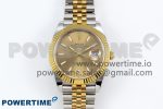 DateJust 41 126333 Clean 1:1 Best Edition 904L Steel YG Stick Dial on SS/YG Jubilee Bracelet VR3235
