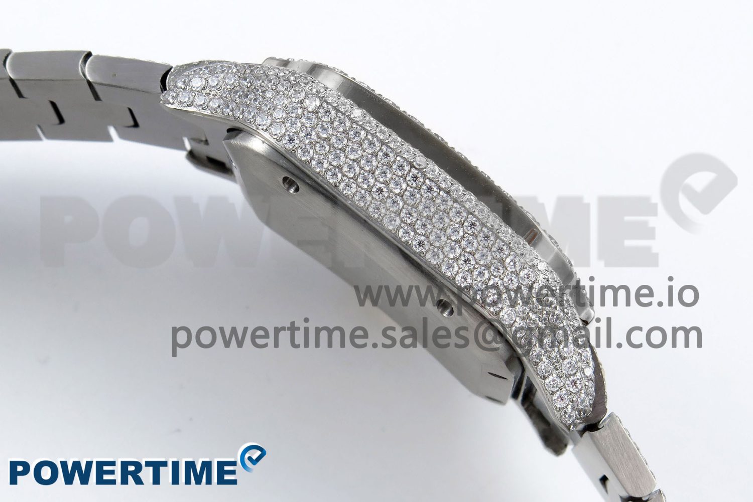 Santos De 40mm TWF 1:1 Best Edition SS Dial 904L SS Case and Bracelet A2824 - Image 7