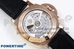 PAM1336 Luminor Due 42mm VSF Best Edition White Dial on Leather Strap P900 Clone - Image 9