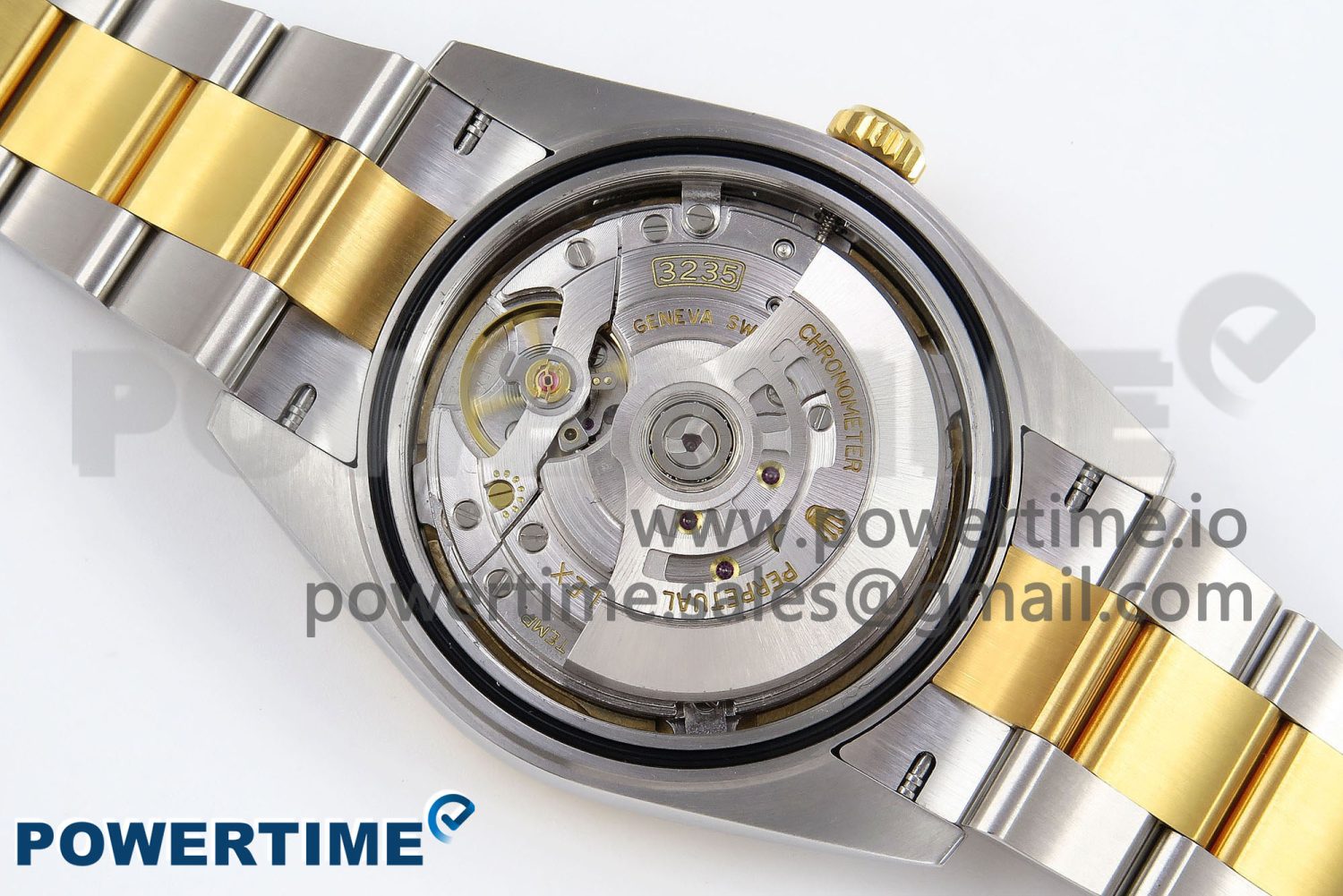DateJust 41 126333 Clean 1:1 Best Edition 904L Steel Gray Dial Green Roman Marker on SS/YG Oyster Bracelet VR3235 - Image 9
