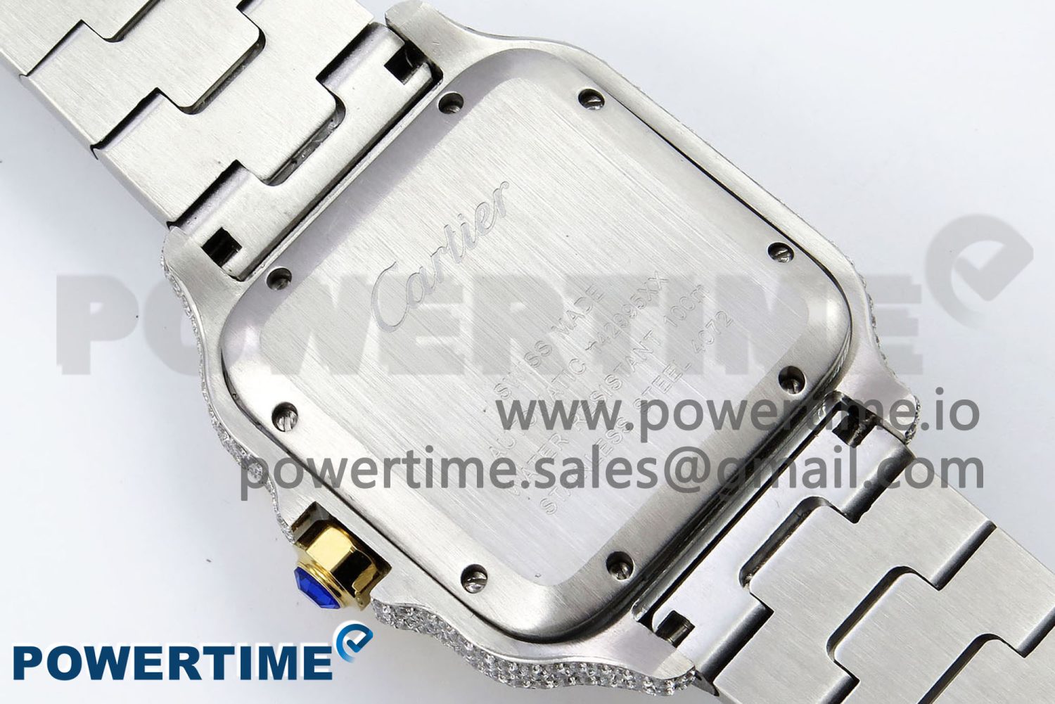 Santos De 40mm TWF 1:1 Best Edition YG Dial 904L SS/YG Case and Bracelet A2824 - Image 8