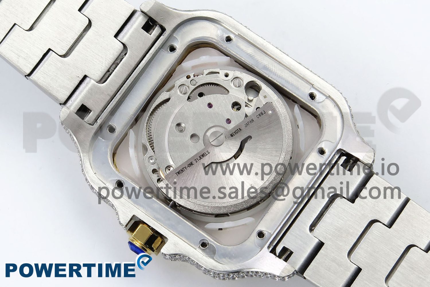 Santos De 40mm TWF 1:1 Best Edition YG Dial 904L SS/YG Case and Bracelet A2824 - Image 10