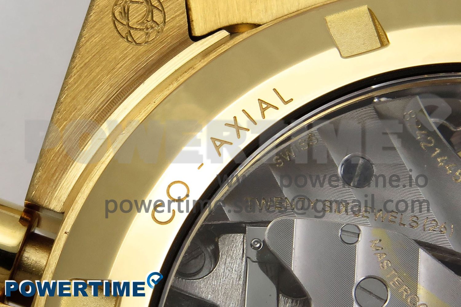Speedmaster YG RMF Best Edition YG/Black Dial on YG Bracelet Lemania HW - Image 10