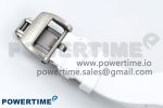 RM57 Green Transparent Tourbillon RMF Best Edition Silver Dragon Eagle Dial on White Rubber Strap - Image 13