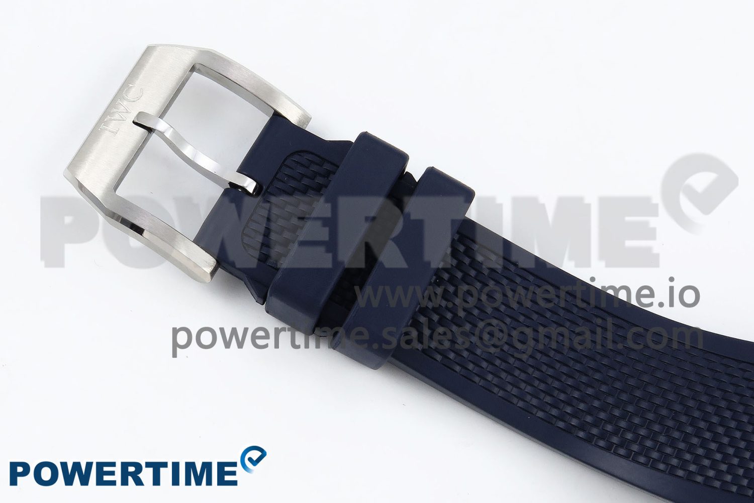 Portuguese Chrono IW3716 Z+F 1:1 Best Edition White/Blue Dial on Blue Rubber Strap A69355 - Image 13