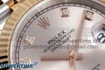 DateJust 41 126331 Clean 1:1 Best Edition 904L Steel RG Diamonds Dial on SS/RG Jubilee Bracelet VR3235 - Image 4