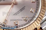 DateJust 41 126331 Clean 1:1 Best Edition 904L Steel RG Diamonds Dial on SS/RG Jubilee Bracelet VR3235 - Image 5