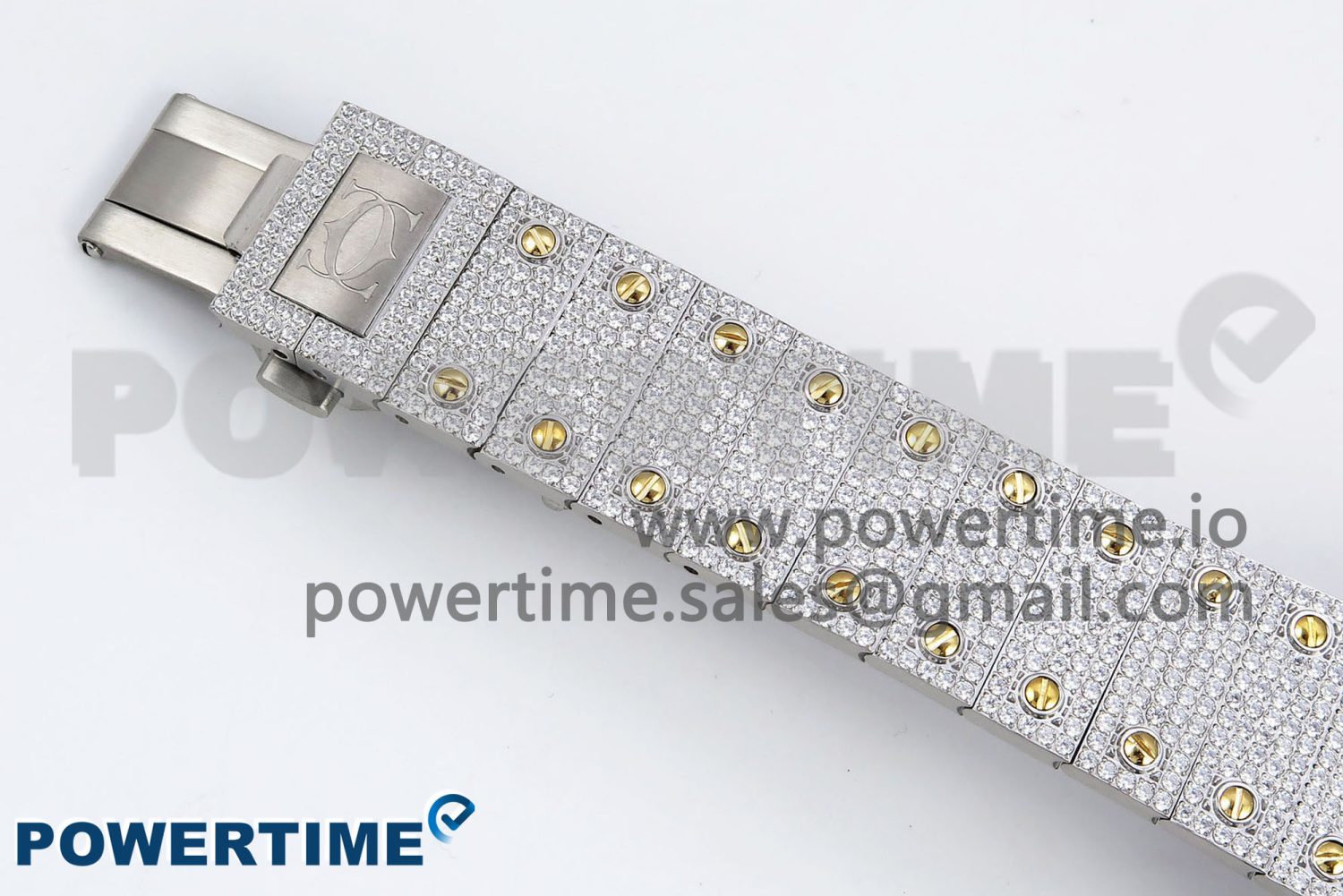 Santos De 40mm TWF 1:1 Best Edition SS Dial 904L SS/YG Case and Bracelet A2824 - Image 13