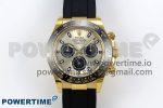 Daytona 116518 APS 1:1 Best Edition 904L SS Case YG Dial on Oysterflex Strap SH4130 (Gain Weight)