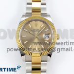 DateJust 41 126333 Clean 1:1 Best Edition 904L Steel YG Stick Dial on SS/YG Oyster Bracelet VR3235