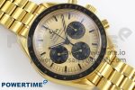 Speedmaster YG RMF Best Edition YG/Black Dial on YG Bracelet Lemania HW - Image 3