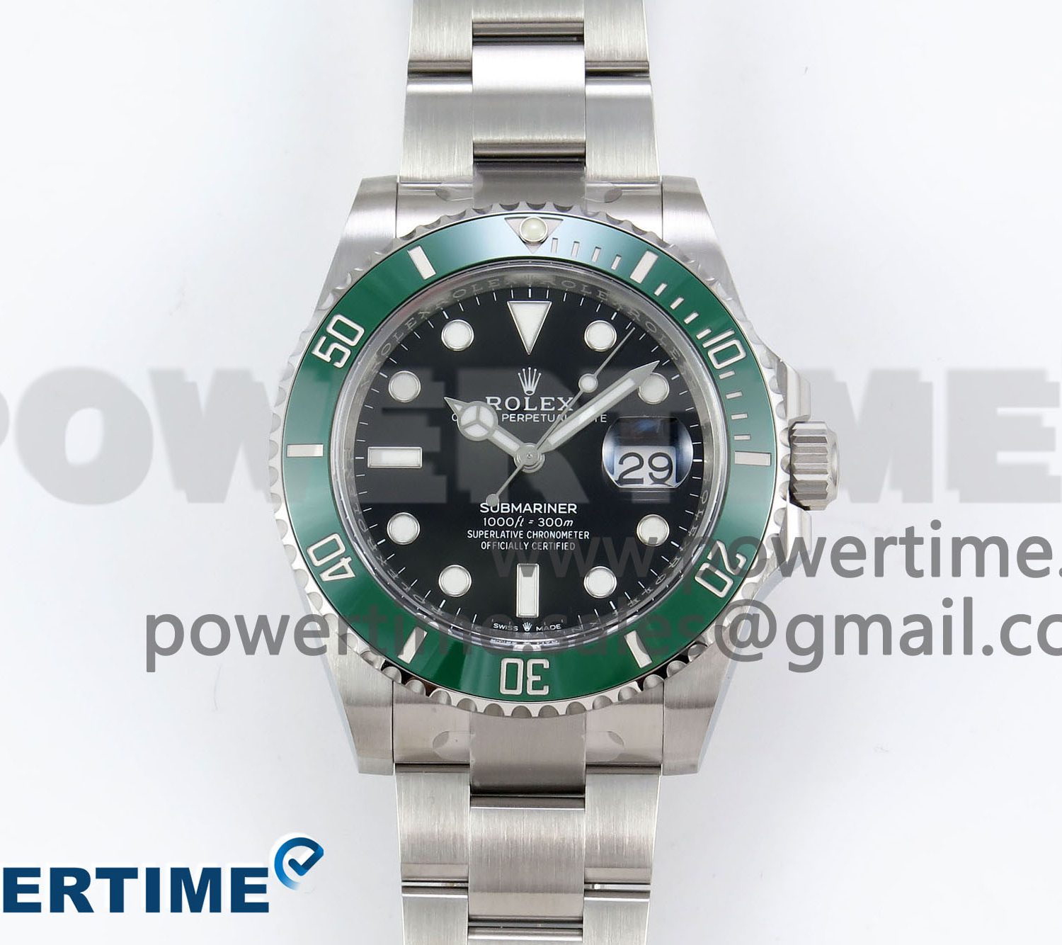 Submariner 41mm 126610 LV Kermit 904L Steel Clean 1:1 Best Edition VR3235 V2