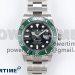 Submariner 41mm 126610 LV Kermit 904L Steel Clean 1:1 Best Edition VR3235 V2