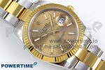 DateJust 41 126333 Clean 1:1 Best Edition 904L Steel YG Stick Dial on SS/YG Oyster Bracelet VR3235 - Image 3