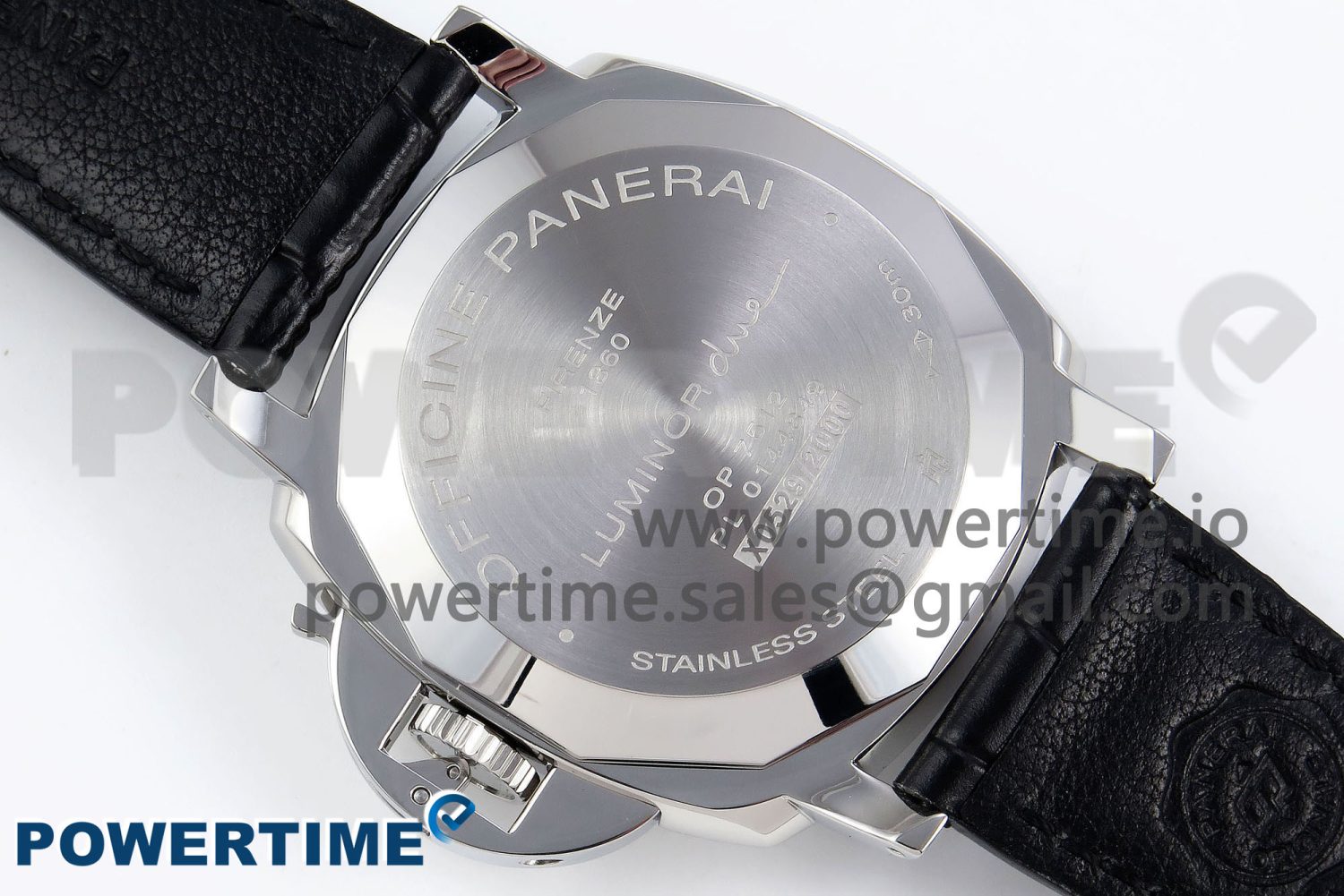 PAM1250 Luminor Due 42mm VSF Best Edition Grey Dial on Leather Strap P900 Clone - Image 8
