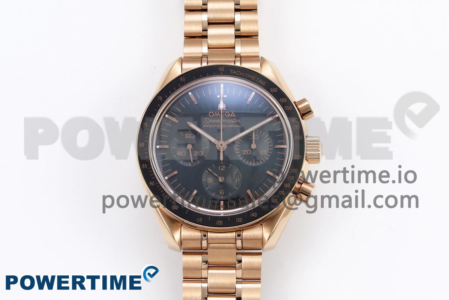 Speedmaster RG RMF Best Edition Black Dial on RG Bracelet Lemania HW - Image 1