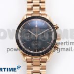 Speedmaster RG RMF Best Edition Black Dial on RG Bracelet Lemania HW