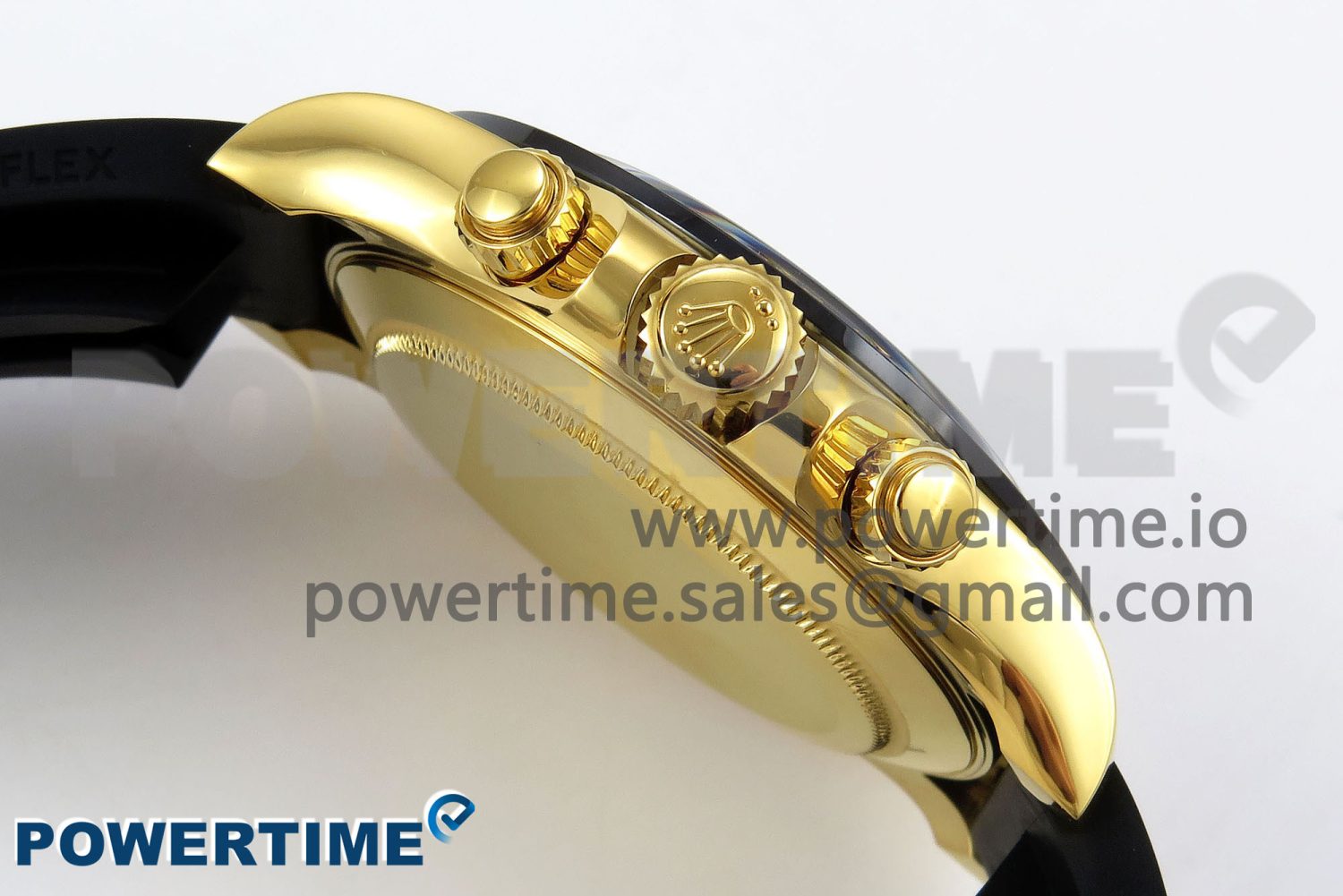 Daytona 116518 APS 1:1 Best Edition 904L SS Case YG Dial on Oysterflex Strap SH4130 (Gain Weight) - Image 6