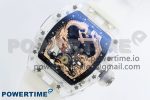 RM57 Transparent Tourbillon RMF Best Edition Gold Dragon Eagle Dial on Transparent Rubber Strap - Image 2